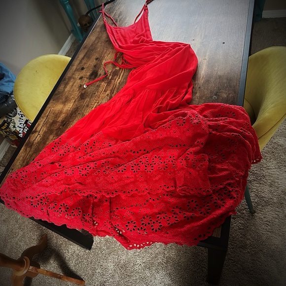 Lulus maxi backless dress - Picture 2 of 11